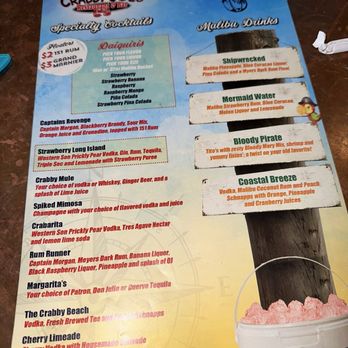 Crabby Joe's Dockside - Menu - Sports Bars Near Me - Lakeside Marblehead, Ohio