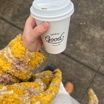 Good Coffee - To go Matcha Lavender Latte - Coffee & Tea Near Me - Portland, Oregon Good Coffee - To go Matcha Lavender Latte - Coffee & Tea Near Me - Portland, Oregon
