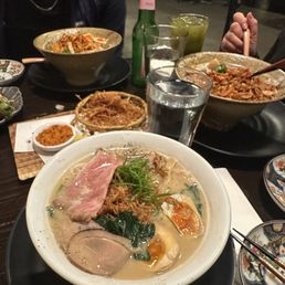 Signature smoked toripaitan ramen Signature smoked toripaitan ramen