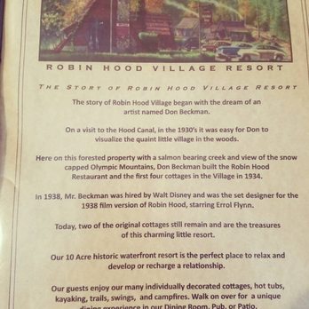 Robin Hood Village Resort - Resorts Near Me - Union, Washington Robin Hood Village Resort - Resorts Near Me - Union, Washington