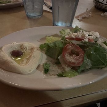 Petra Cafe - Salad appetizers with plate - American Near Me - Hattiesburg, Mississippi Petra Cafe - Salad appetizers with plate - American Near Me - Hattiesburg, Mississippi