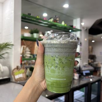 Binge Coffee House - Black sesame matcha - Bubble Tea Near Me - San Francisco, California