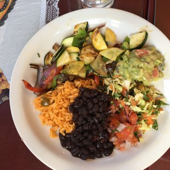 Café Capistrano - Vegetable Fajitas - American Near Me - Half Moon Bay, California Café Capistrano - Vegetable Fajitas - American Near Me - Half Moon Bay, California