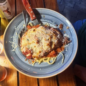 The Garlic - Chicken Parmigiano - Italian Near Me - New Smyrna Beach, Florida The Garlic - Chicken Parmigiano - Italian Near Me - New Smyrna Beach, Florida