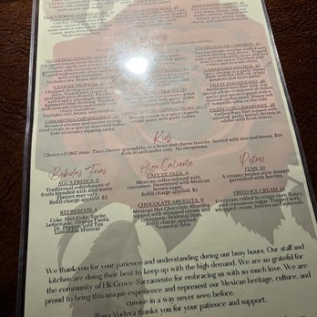 Rosa Madera - Menu - Mexican Near Me - Sacramento, California Rosa Madera - Menu - Mexican Near Me - Sacramento, California