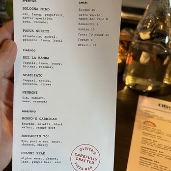 Oliver’s Pizzeria - Menu - Pizza Near Me - San Rafael, California Oliver’s Pizzeria - Menu - Pizza Near Me - San Rafael, California