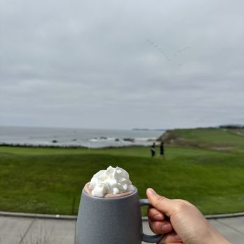 Ocean Terrace - Hot chocolate - New American Near Me - Half Moon Bay, California