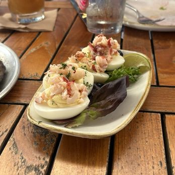 Monkeypod Kitchen - Lobster Deviled Eggs - Hawaiian Near Me - Kapolei, Hawaii