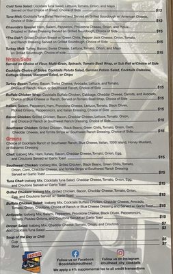 Menu photo 3 Cocktails Bullhead City, AZ