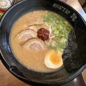 What's Up Men - Aha ramen - Ramen Near Me - Fullerton, California