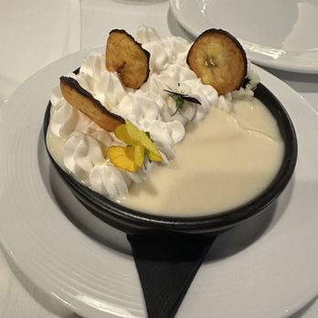 Chez Bacchus - Banana Cream Pie - New American Near Me - Long Beach, California Chez Bacchus - Banana Cream Pie - New American Near Me - Long Beach, California