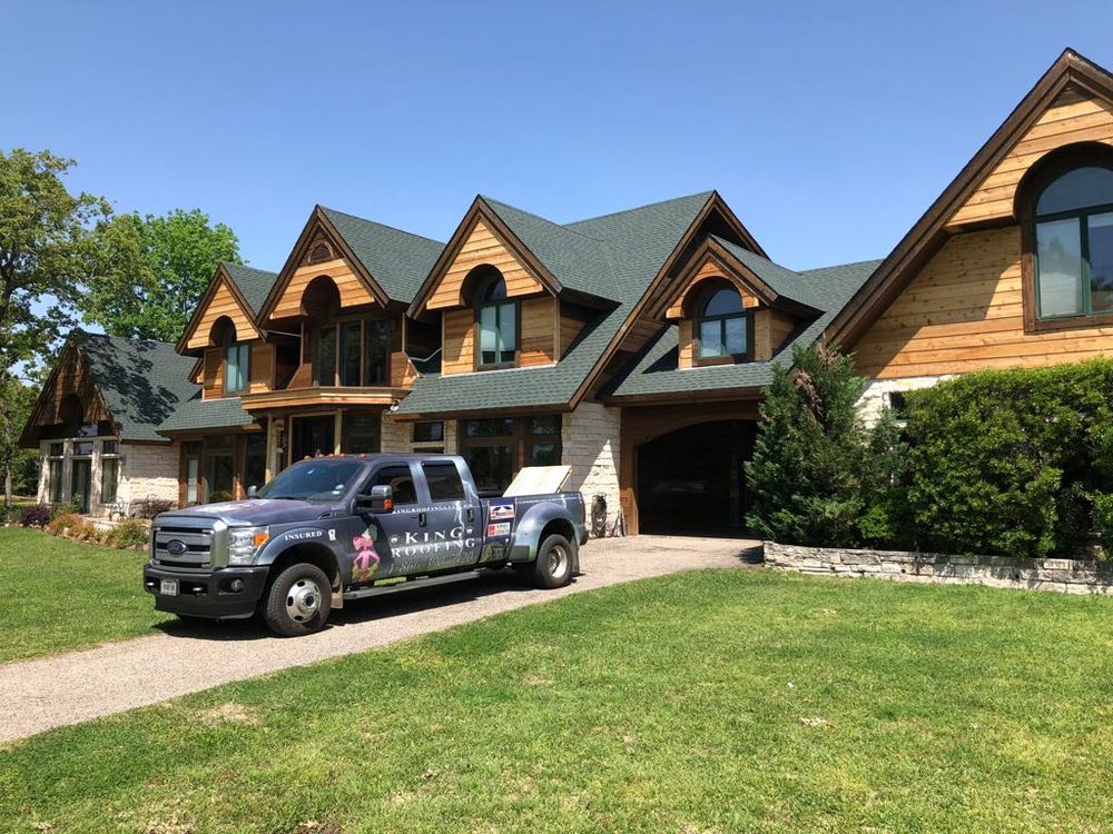 Slide of King Roofing