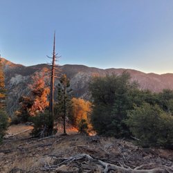 San Gorgonio via Vivian Creek - Beautiful sunset, Mt San Gorgonio.