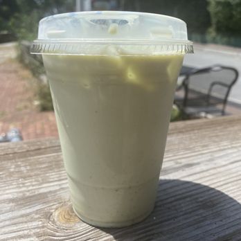 Grit Coffee - UVA Corner - lavender matcha latte - Coffee & Tea Near Me - Charlottesville, Virginia