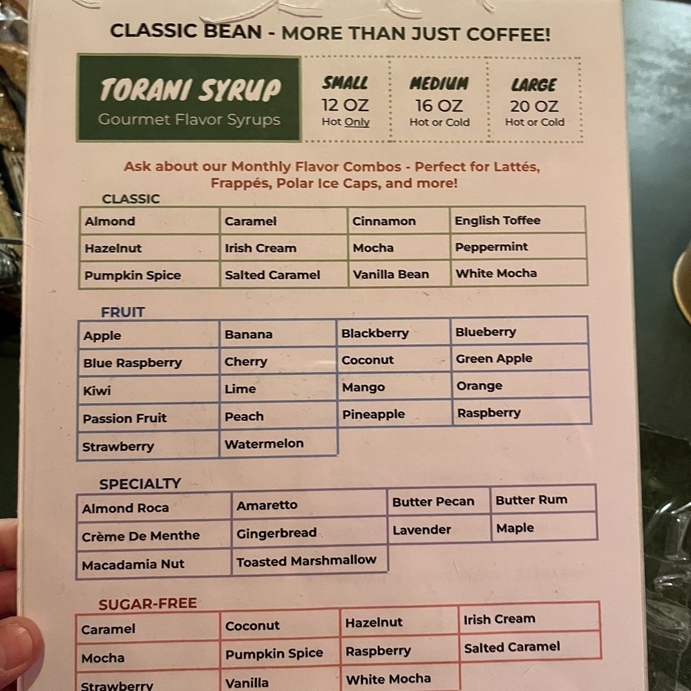 Look at all those flavors!! Look at all those flavors!!
