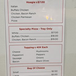 Dicarlo’s Original Pizza - Menu