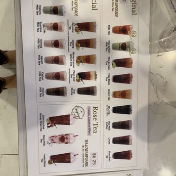 ChaTraMue Original Thai Tea - Menu - Bubble Tea Near Me - Los Angeles, California