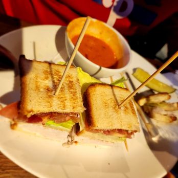 Yard House - Stacked Turkey Club Tomato Bisque - Bars Near Me - Moorestown, New Jersey Yard House - Stacked Turkey Club Tomato Bisque - Bars Near Me - Moorestown, New Jersey