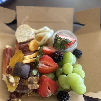 Thief & Barrel - Yummy bites while you eat and you can bring in your own food if you choose! - Wine Tasting Room Near Me - Lancaster, California