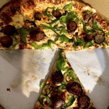Gus' Pizza - Sausage and Pepper Pizza - Pizza Near Me - Somerset, Massachusetts
