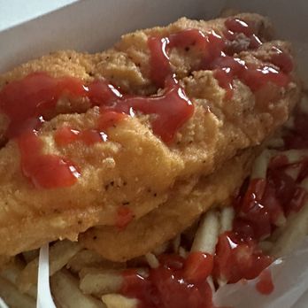 Crown Fried Chicken - Whiting Fish 2 Pcs. w/ fries Hot sauce & ketchup - Southern Near Me - Springfield Gardens, New York Crown Fried Chicken - Whiting Fish 2 Pcs. w/ fries Hot sauce & ketchup - Southern Near Me - Springfield Gardens, New York