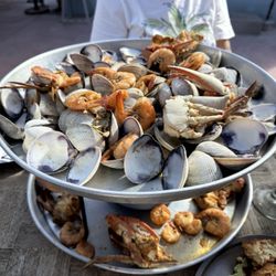 Cholla Bay Oyster House - Seafood tower YUM