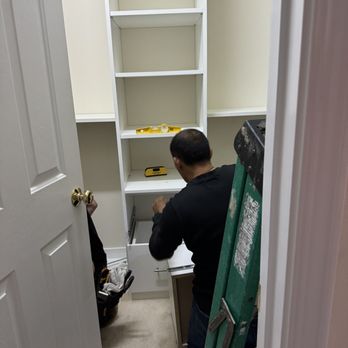 Closets by Design - Raleigh - Workers doing their thing - Interior Design Near Me - Raleigh, North Carolina Closets by Design - Raleigh - Workers doing their thing - Interior Design Near Me - Raleigh, North Carolina