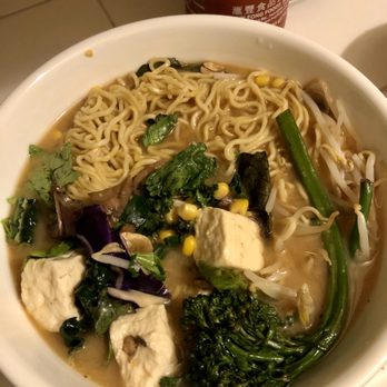 Silverlake Ramen - The Veggie Ramen - Ramen Near Me - Long Beach, California