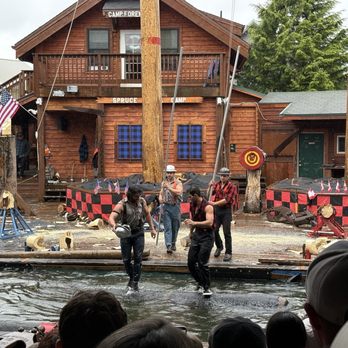Great Alaskan Lumberjack Show - Performing Arts Near Me - Ketchikan, Alaska Great Alaskan Lumberjack Show - Performing Arts Near Me - Ketchikan, Alaska