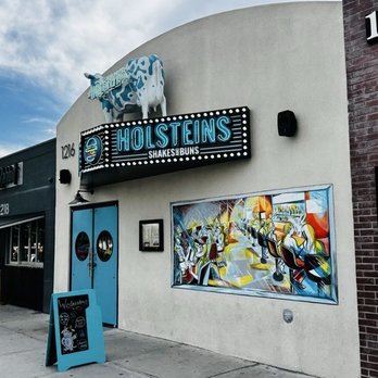 HOLSTEINS - Exterior of whole Stein's kind of looks like an old peep show. Ha ha. - Burgers Near Me - Las Vegas, Nevada HOLSTEINS - Exterior of whole Stein's kind of looks like an old peep show. Ha ha. - Burgers Near Me - Las Vegas, Nevada