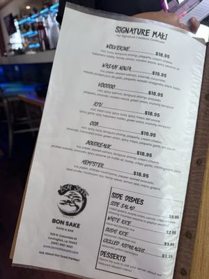Menu photo 4 Bon Sake Covington, LA