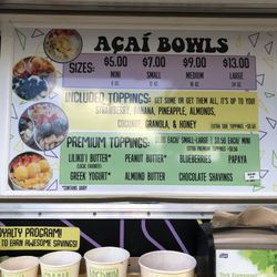 Mooono Food Truck - Menu