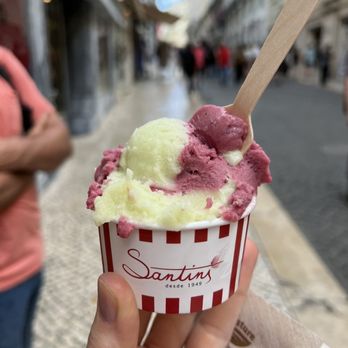 Santini Chiado - Honeydew Melon + Blueberry - Desserts Near Me - Lisbon, 11