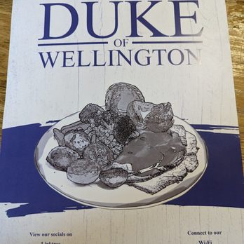 Duke Of Wellington - Menu with QR code 17.09.2023 - Pubs Near Me - Wareham, DOR Duke Of Wellington - Menu with QR code 17.09.2023 - Pubs Near Me - Wareham, DOR