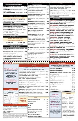 Menu photo 1 Bristol 45 Diner Bristol, WI