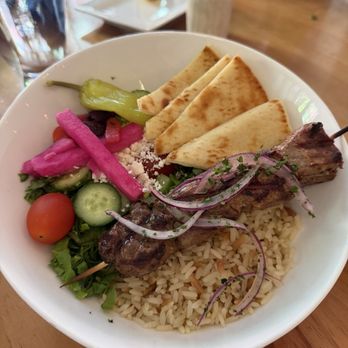 Greek Bistro - Filet Mignon Bowl - Greek Near Me - Glendale, California