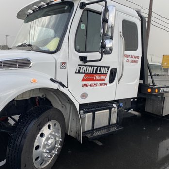 Front Line Towing - Call us at 9168253634 we are open 24/7 - Towing Near Me