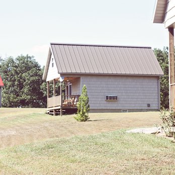 Lost Trail Cabins - Outside of Cabins - Vacation Rentals Near Me - Ava, Illinois