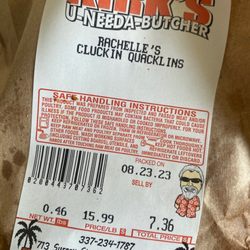 Kirk's U-Needa-Butcher - Chicken cracklins