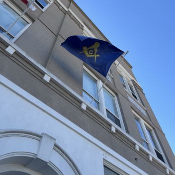 Masonic Temple - Masonic flag - Biloxi, Mississippi Masonic Temple - Masonic flag - Biloxi, Mississippi