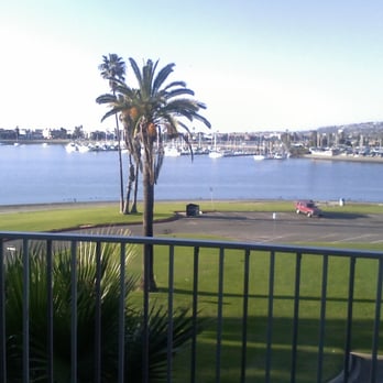Bahia Resort Hotel - The view from our balcony. - San Diego, CA