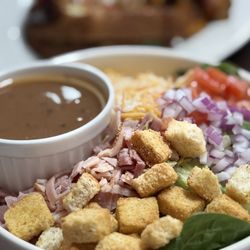 Cafe Hodgepodge - Huge chopped salad.