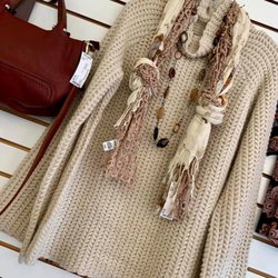 Second Chance Consignment Shop - Great fall sweater.