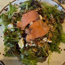 Beets Salad added smoked salmon Beets Salad added smoked salmon