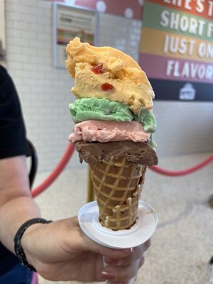 The Original Rainbow Cone by null