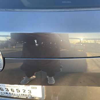 ModWash - Rear lift gate damage. - Car Wash Near Me - Roanoke Rapids, North Carolina
