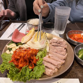 Yigah Restaurant - Bossam (small) it was a lot! - Korean Near Me - Irvine, California