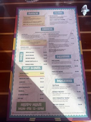 Menu photo 2 Mad Beach Cantina Madeira Beach, FL Menu photo 2 Mad Beach Cantina Madeira Beach, FL