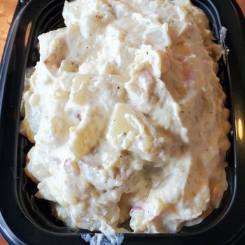 Chimichurri Charcoal Chicken - Large potato salad. Very good side, if you enjoy potato salad. - Salad Near Me - Carle Place, New York Chimichurri Charcoal Chicken - Large potato salad. Very good side, if you enjoy potato salad. - Salad Near Me - Carle Place, New York