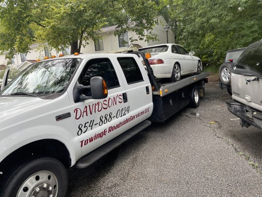 Why Choose Davidson's Towing and Roadside Services? - Here at Davidson's Towing, we pride ourselves in providing excellent, professional, and timely towing, roadside assistance, vehicle diagnosis, and mobile mechanic jobs. We aim to provide the most stress free solutions to your towing and automotive repair jobs, and with 24/7 availability, we'll never leave you out to struggle. We are able to tow everything from your daily driver to motorcycles, boats, and beyond, and as a mobile mechanic, we're able to come to you for vehicle repairs! Give us a call today for a tow, or to schedule your vehicle repair!
